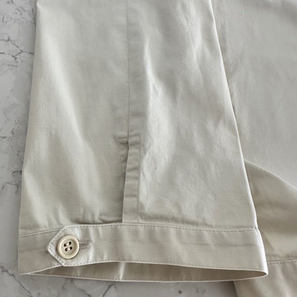 DKNY Womens Stretch Cotton Pants 10 with Hem Width Adjustment Detail NICE! - Picture 11 of 13